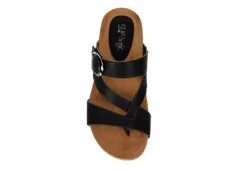 Eurosoft Womens Gladis Sandal - Black -Rack Room Footwear Sales US 01 203337 05