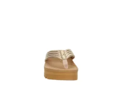 Reef Womens Horizon Shea Hi Slide Sandal - Champagne 9 Reef Womens Horizon Shea Hi Slide Sandal - Champagne -Rack Room Footwear Sales US 01 203345 02
