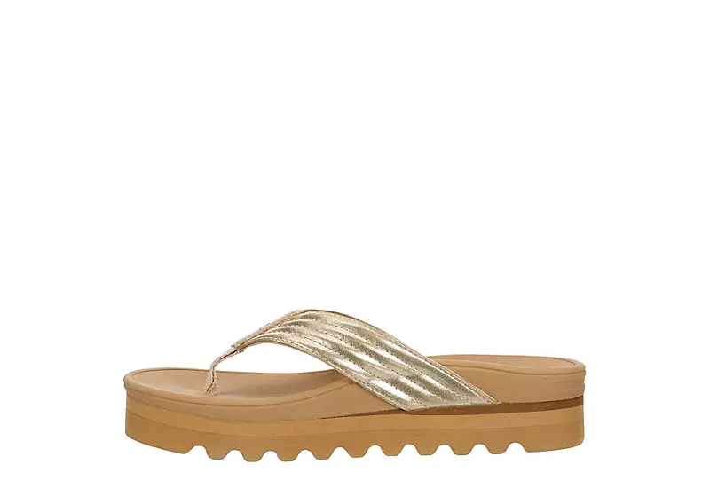 Reef Womens Horizon Shea Hi Slide Sandal - Champagne 4 Reef Womens Horizon Shea Hi Slide Sandal - Champagne - Image 4