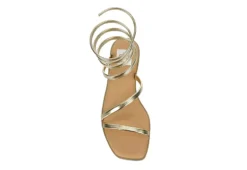 Dv By Dolce Vita Womens Maralin Flat Sandal - Gold -Rack Room Footwear Sales US 01 203350 05