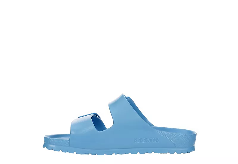 Birkenstock Womens Arizona Essentials Slide Sandal - Light Blue 4 Birkenstock Womens Arizona Essentials Slide Sandal - Light Blue - Image 4