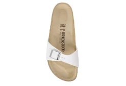Birkenstock Womens Madrid Footbed Sandal - White -Rack Room Footwear Sales US 01 203371 05
