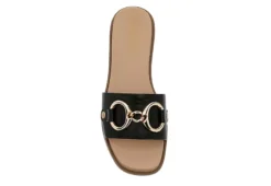 Michael By Michael Shannon Womens Jade Slide Sandal - Black -Rack Room Footwear Sales US 01 203386 05