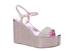 Madden Girl Womens Theo-r Wedge Sandal - Pink