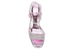Madden Girl Womens Theo-r Wedge Sandal - Pink -Rack Room Footwear Sales US 01 203387 05