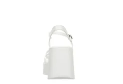 Madden Girl Womens Vaultt Wedge Sandal - White -Rack Room Footwear Sales US 01 203410 04