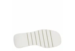 Madden Girl Womens Vaultt Wedge Sandal - White -Rack Room Footwear Sales US 01 203410 06