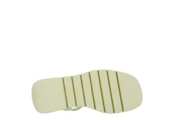 Madden Girl Womens Vaultt Wedge Sandal - Pale Green -Rack Room Footwear Sales US 01 203412 06