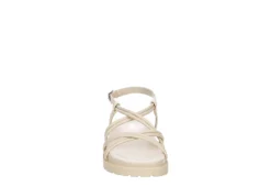 Limelight Womens Parker Sandal - Bone 9 Limelight Womens Parker Sandal - Bone -Rack Room Footwear Sales US 01 203425 02