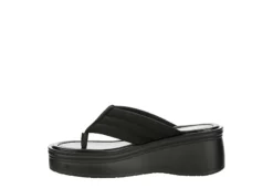 Limelight Womens Nina Flip Flop Sandal - Black -Rack Room Footwear Sales US 01 203440 03