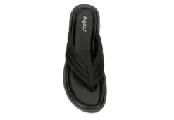 Limelight Womens Nina Flip Flop Sandal - Black -Rack Room Footwear Sales US 01 203440 05
