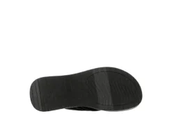 Limelight Womens Nina Flip Flop Sandal - Black -Rack Room Footwear Sales US 01 203440 06