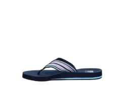Reef Womens Spring Woven Flip Flop Sandal - Navy -Rack Room Footwear Sales US 01 203441 03