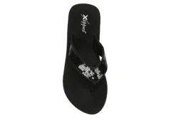 Xappeal Womens Samantha Flip Flop Sandal - Black 12 Xappeal Womens Samantha Flip Flop Sandal - Black -Rack Room Footwear Sales US 01 203460 05