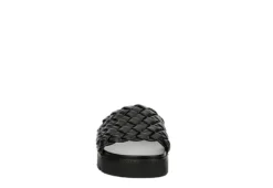 Limelight Womens Bianca Slide Sandal - Black -Rack Room Footwear Sales US 01 203466 02