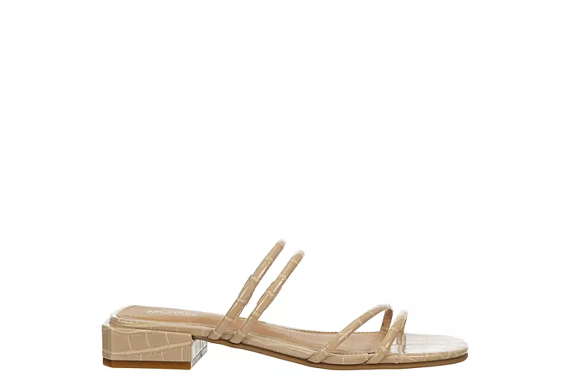 Michael By Michael Shannon Womens Liv Sandal - Tan 2 Michael By Michael Shannon Womens Liv Sandal - Tan - Image 2