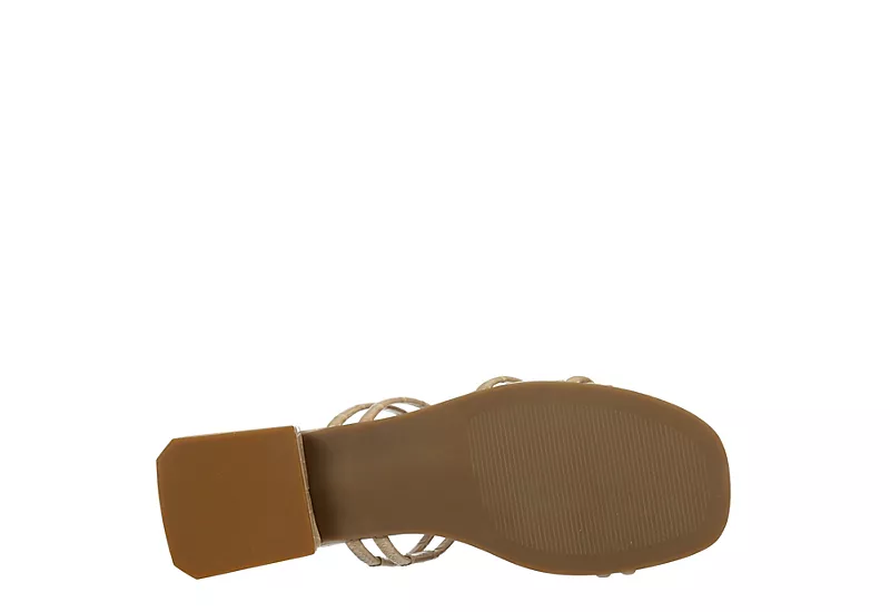 Michael By Michael Shannon Womens Liv Sandal - Tan 7 Michael By Michael Shannon Womens Liv Sandal - Tan - Image 7