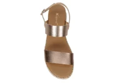 Xappeal Womens Amelia Wedge Sandal - Rose Gold -Rack Room Footwear Sales US 01 203496 05