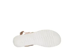 Xappeal Womens Amelia Wedge Sandal - Rose Gold -Rack Room Footwear Sales US 01 203496 06