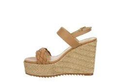 Xappeal Womens Vera Wedge Sandal - Camel -Rack Room Footwear Sales US 01 203503 03