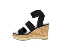 Madden Girl Womens Marandaa Wedge Sandal - Black -Rack Room Footwear Sales US 01 203537 03