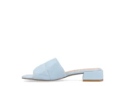 Journee Collection Womens Elidia Slip On Sandal - Blue -Rack Room Footwear Sales US 01 203583 03