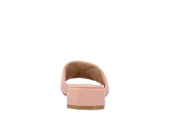 Journee Collection Womens Elidia Slip On Sandal - Blush -Rack Room Footwear Sales US 01 203586 04