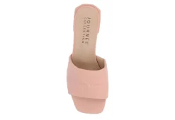 Journee Collection Womens Elidia Slip On Sandal - Blush -Rack Room Footwear Sales US 01 203586 05