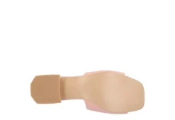Journee Collection Womens Elidia Slip On Sandal - Blush -Rack Room Footwear Sales US 01 203586 06