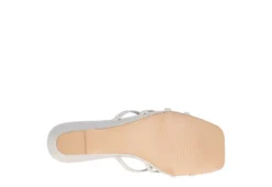 Journee Collection Womens Blayke Wedge Slip On Sandal - Beige -Rack Room Footwear Sales US 01 203696 06