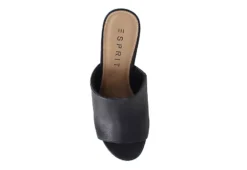 Esprit Womens Tayce Slide Sandal - Black -Rack Room Footwear Sales US 01 203795 04
