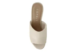 Esprit Womens Tayce Slide Sandal - Ivory -Rack Room Footwear Sales US 01 203796 04
