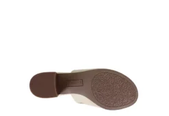 Esprit Womens Tayce Slide Sandal - Ivory -Rack Room Footwear Sales US 01 203796 05