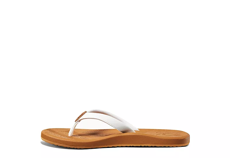 Reef Womens Zen Love Ii Flip Flop Sandal - White 3 Reef Womens Zen Love Ii Flip Flop Sandal - White - Image 3