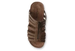 Bearpaw Womens Sabrina Slide Sandal - Brown -Rack Room Footwear Sales US 01 204073 05