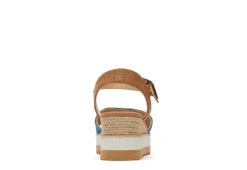 Toms Womens Diana Wedge Sandal - Denim -Rack Room Footwear Sales US 01 204095 02