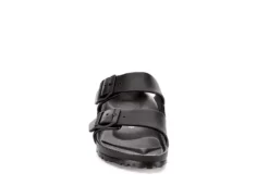 Birkenstock Womens Arizona Essentials Slide Sandal - Black 9 Birkenstock Womens Arizona Essentials Slide Sandal - Black -Rack Room Footwear Sales US 01 210759 02