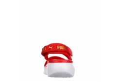Puma Womens Sportie Sandal - Red -Rack Room Footwear Sales US 01 222039 04