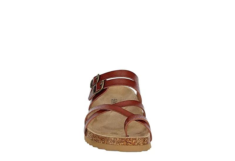 Bjorndal Womens Sami Footbed Sandal - Cognac 3 Bjorndal Womens Sami Footbed Sandal - Cognac - Image 3