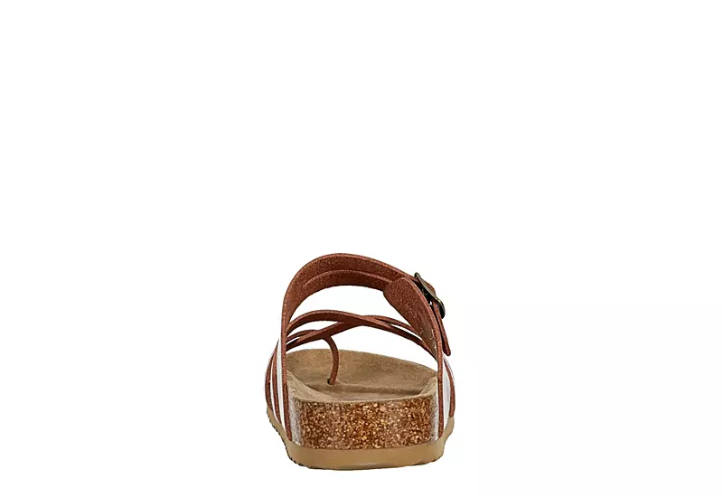 Bjorndal Womens Sami Footbed Sandal - Cognac 5 Bjorndal Womens Sami Footbed Sandal - Cognac - Image 5