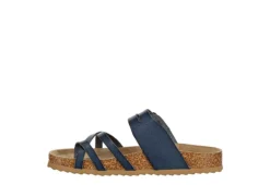 Bjorndal Womens Sami Footbed Sandal - Navy -Rack Room Footwear Sales US 01 250080 03