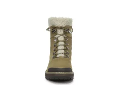 Franco Sarto Womens Rosella Combat Boot - Tan -Rack Room Footwear Sales US 01 300158 02