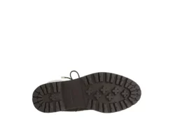 Franco Sarto Womens Rosella Combat Boot - Green -Rack Room Footwear Sales US 01 300160 06