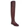 Franco Sarto Womens Haleen Over The Knee Boot - Burgundy