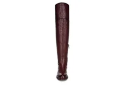Franco Sarto Womens Haleen Over The Knee Boot - Burgundy -Rack Room Footwear Sales US 01 300473 02