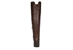 Franco Sarto Womens Haleen Wide Calf Over The Knee Boot - Brown -Rack Room Footwear Sales US 01 300475 04