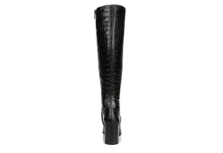 Franco Sarto Womens Tribute Wide Calf Tall Boot - Black -Rack Room Footwear Sales US 01 300548 04