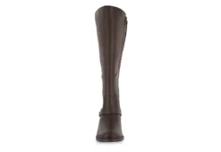 Easy Street Womens Jewel Wide Calf Tall Boot - Brown -Rack Room Footwear Sales US 01 300662 02