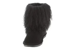 Bearpaw Womens Boo Fur Boot - Black -Rack Room Footwear Sales US 01 300708 02