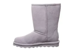 Bearpaw Womens Elle Short Fur Boot - Grey -Rack Room Footwear Sales US 01 300728 03